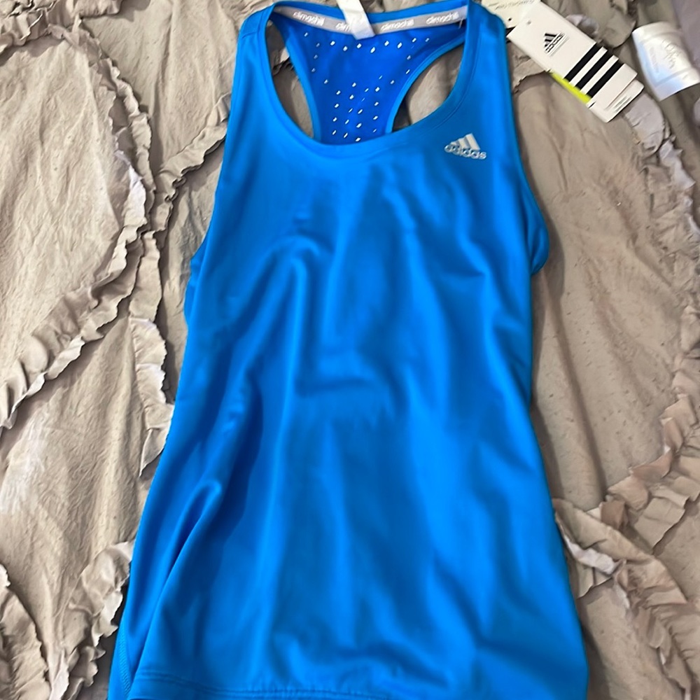 Womens Size Small Blue Workout TankTop with Tags